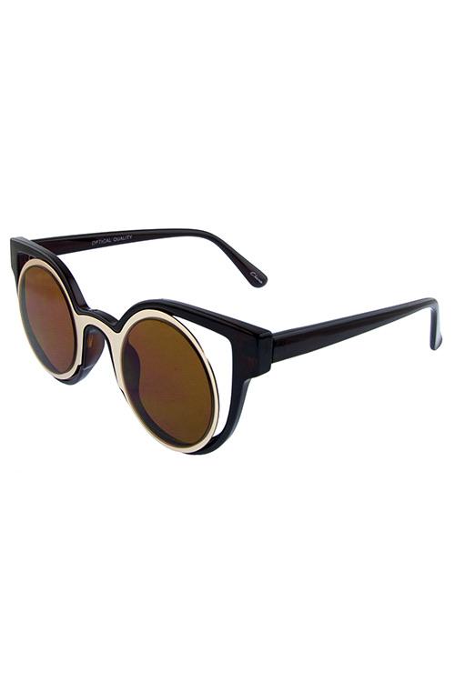 Circle Hipster Cat Eye Sunglasses