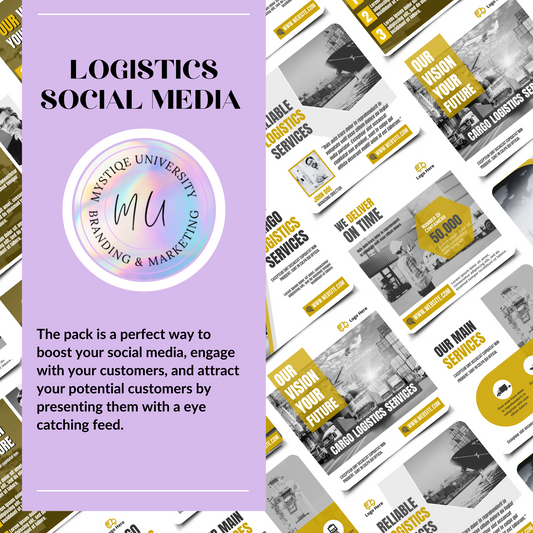 6 Logistics Social Ads Templates