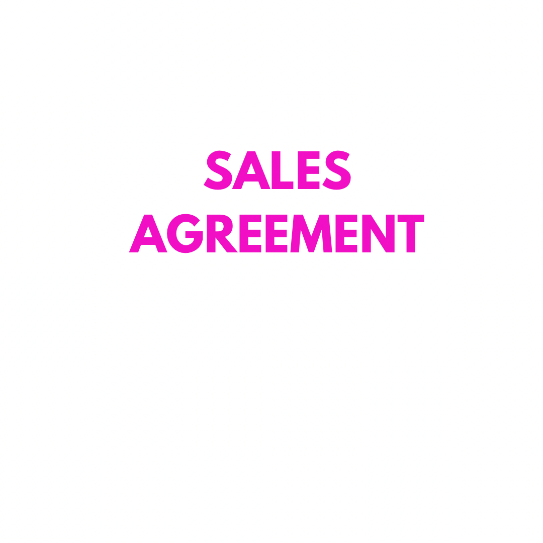 Sales Agreement