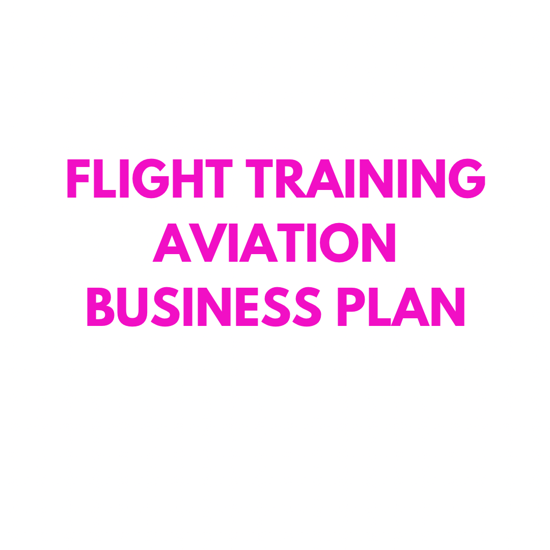 Flight Training Aviation Business Plan