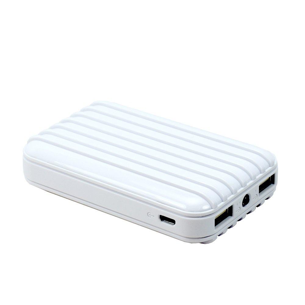 Cargador portátil universal de 7800 mah (blanco)