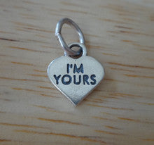 I’m Yours Heart Conversation Charm