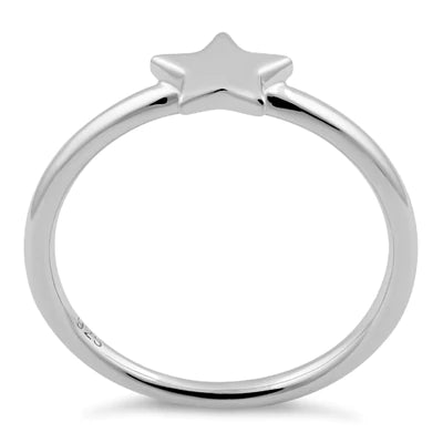 Sterling Silver Star Ring