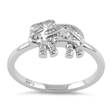 Boho Elephant Ring