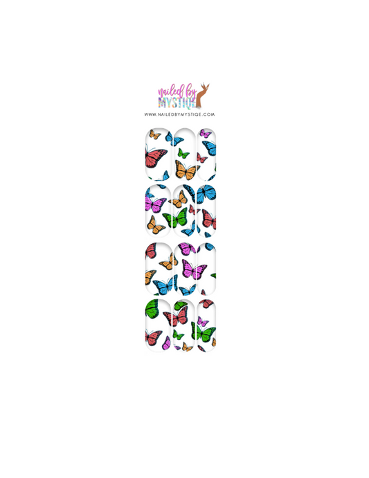 Butterflies Nail Decal