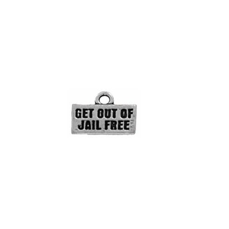 Get Out of Jail Free Charm