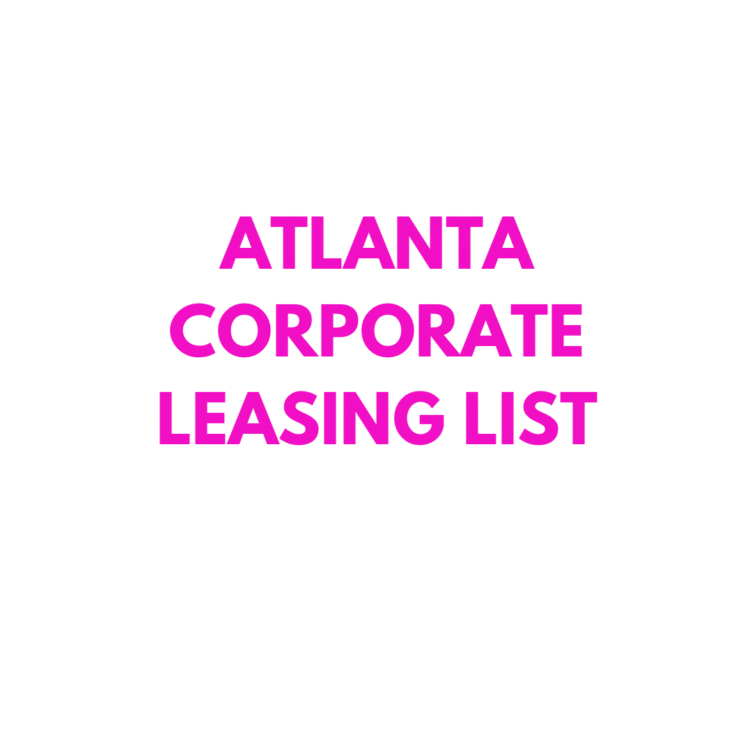 Atlanta Corporate Leasing List