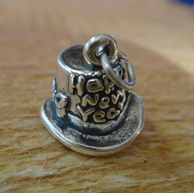 New Year Top Hat Charm