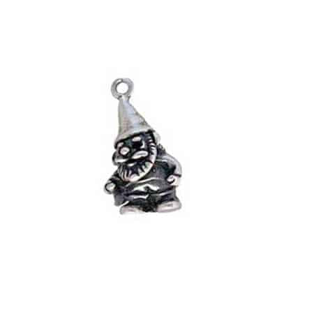 Garden Gnome with Shovel Charm