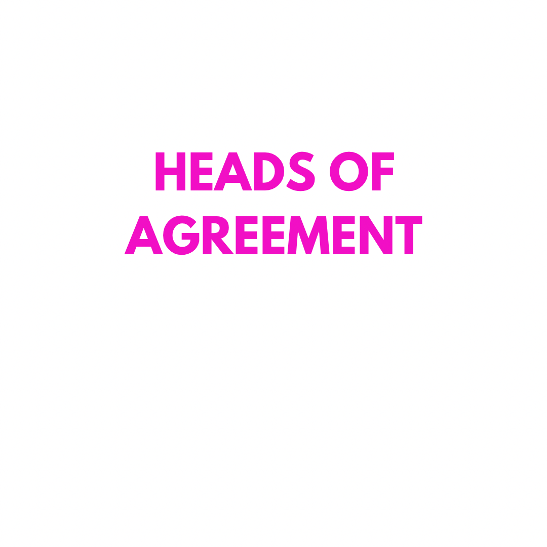 Heads of Agreement