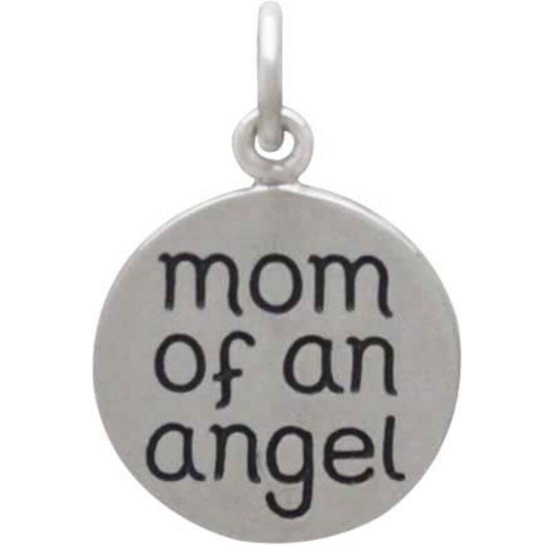 Mom Of An Angel Charm