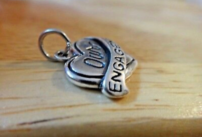 "Our Engagement" Charm