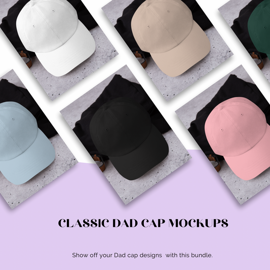 Classic Dad Cap Mockups