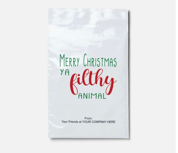 Custom Christmas Poly Mailers