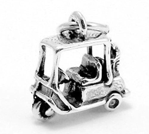 Motorized Golf Cart Charm