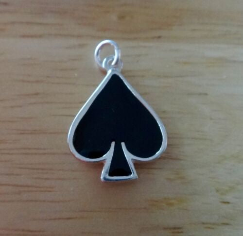 Black Spade Charm