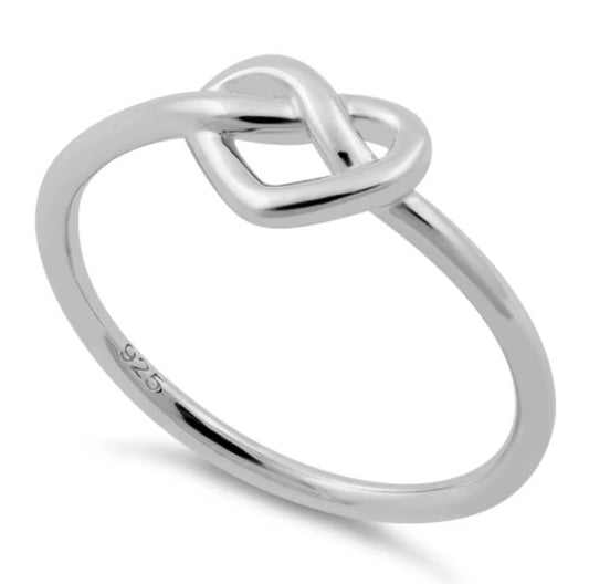 Heart Knot Shape Ring