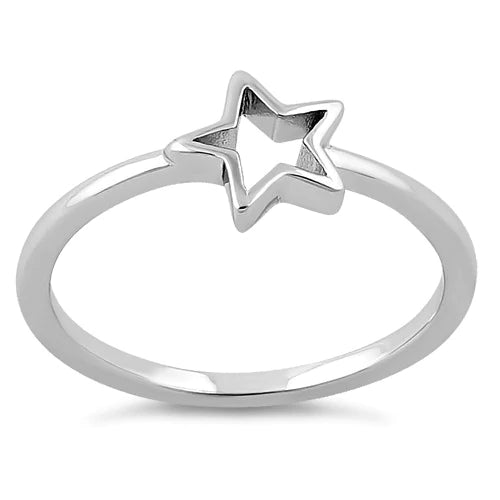 Sterling Silver Shooting Star Ring