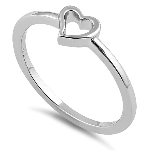 Sterling Silver Darling Heart Ring