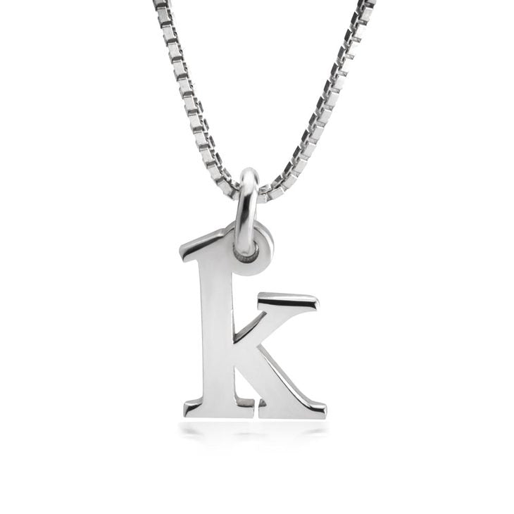 Small Letter Initial Necklace