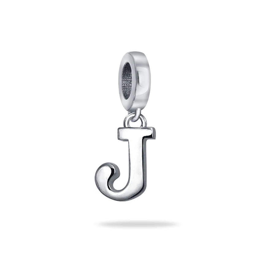 Letter Dangle Bead Charm