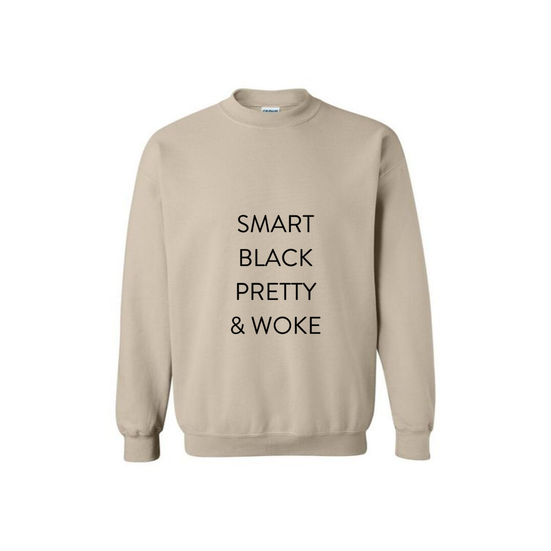 Smart Black Pretty Sweatshirt