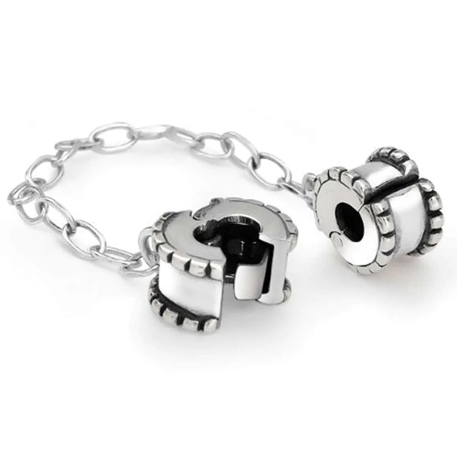 Handcuff Chain Spacer Clasp Stopper Bead Charm