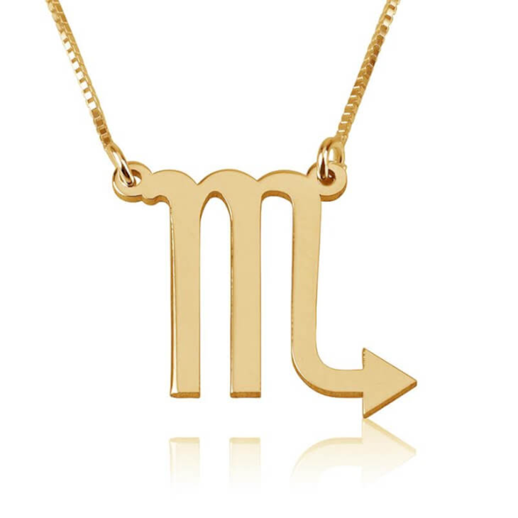 Scorpio Zodiac Necklace