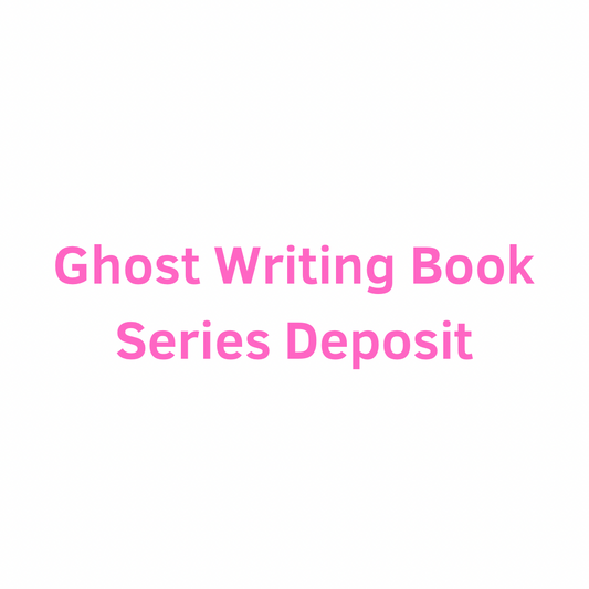 Ghost Writing Book Series Deposit