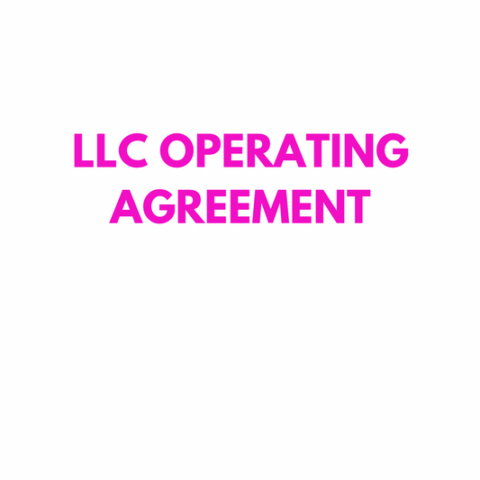 LLC Operating Agreement