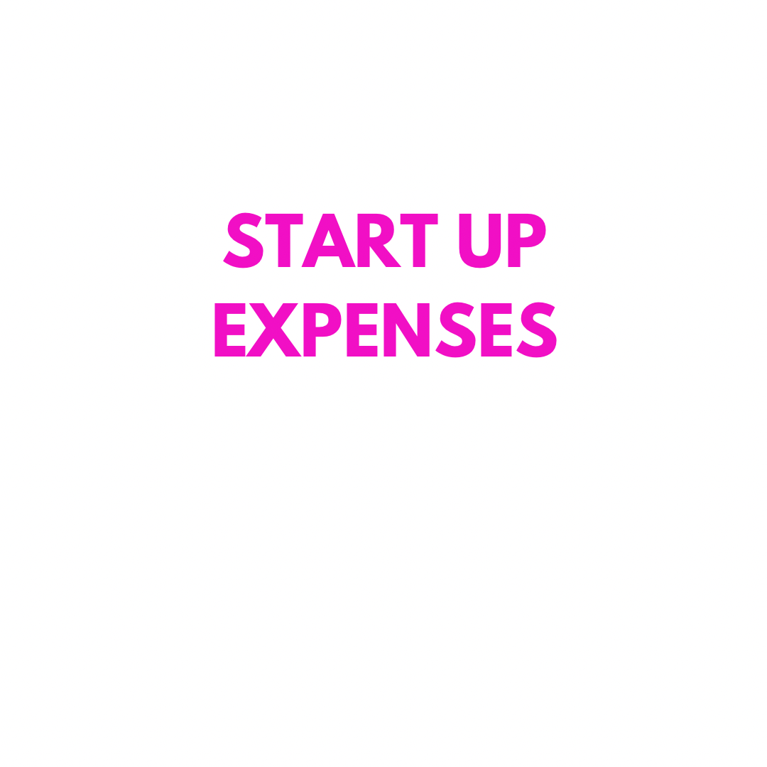 Start Up Expenses