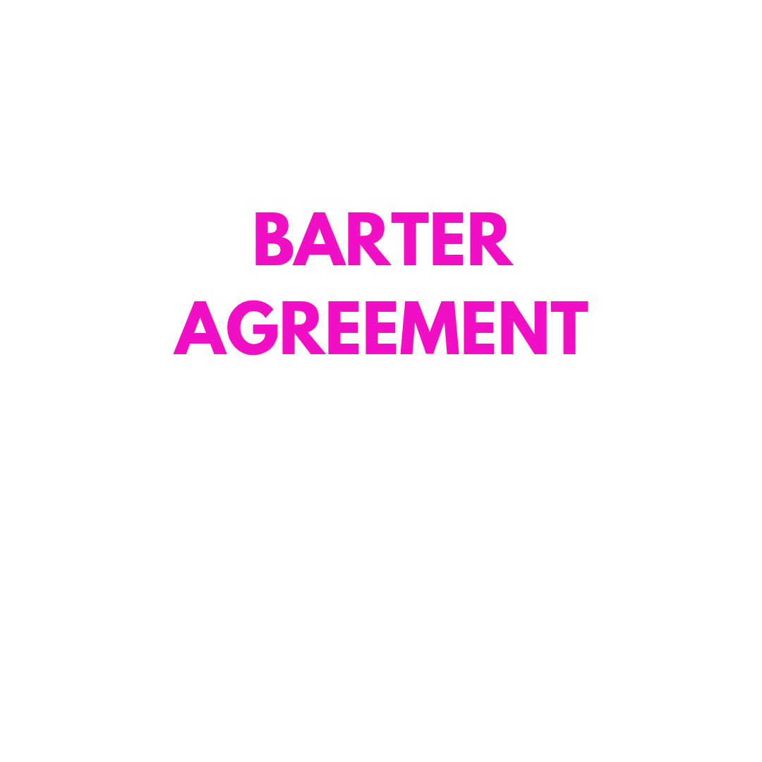 Barter Agreement