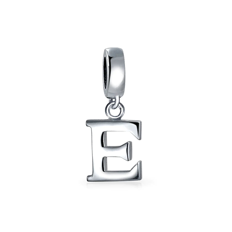 Letter Dangle Bead Charm