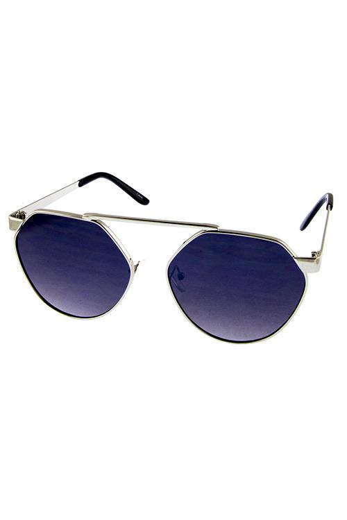 Womens Metal Rebar Fashion Sunglasses