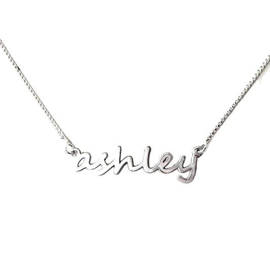 LowerCase Minimalist Personalized Name Necklace