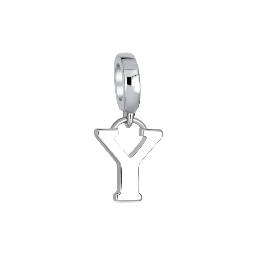 Letter Dangle Bead Charm