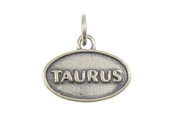 Taurus Zodiac Pendant Charm