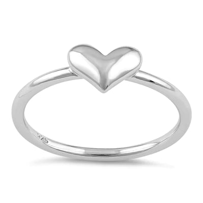 Sterling Silver Heart Ring