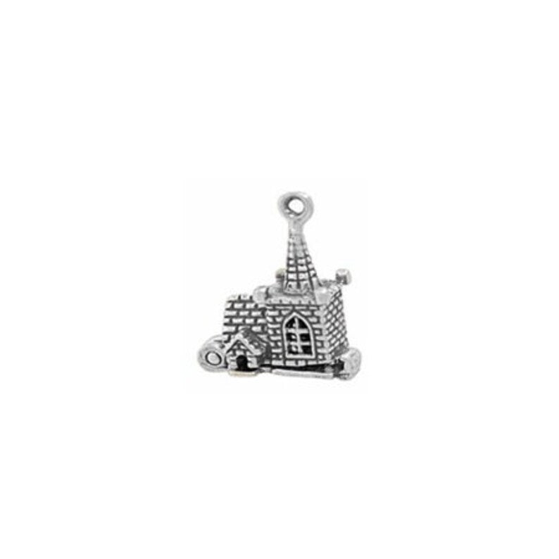 3D Movable Church Charm