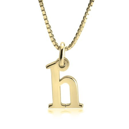 Small Letter Initial Necklace