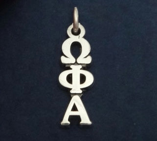 Custom Greek Drop Lavalier Charm