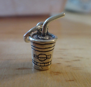 Soda With Straw Charm