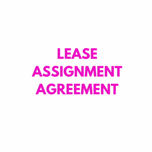 Lease Assignment Agreement