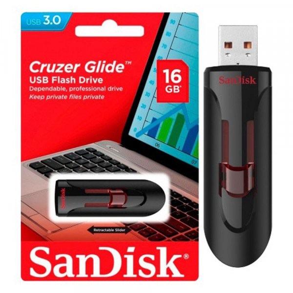 Unidad flash SanDisk USB 3.0 Cruzer Glide