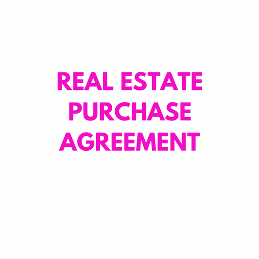 Real Estate Purchase Agreement