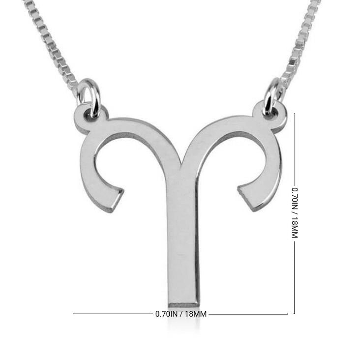 Aries Zodiac Necklace