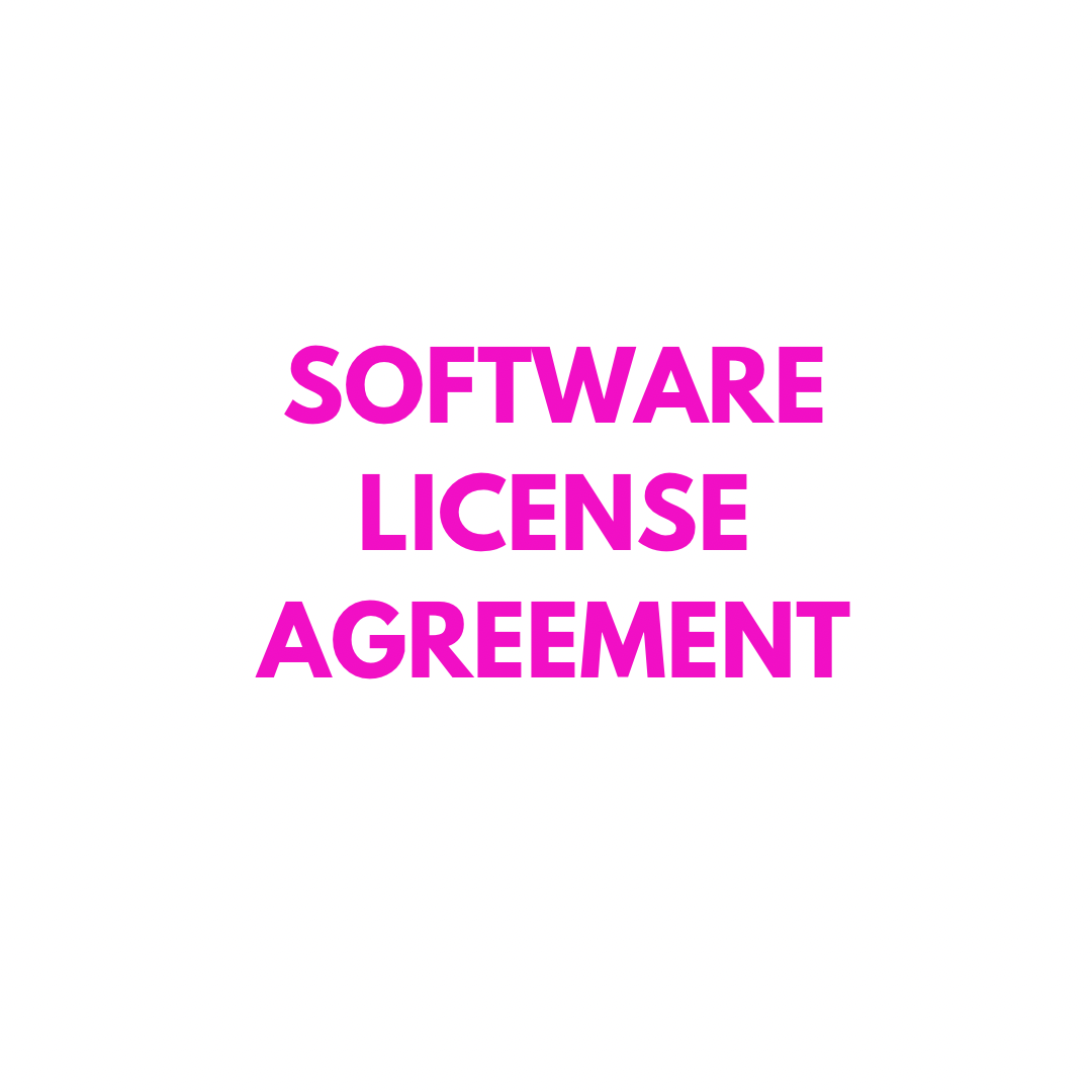 Software License Agreement