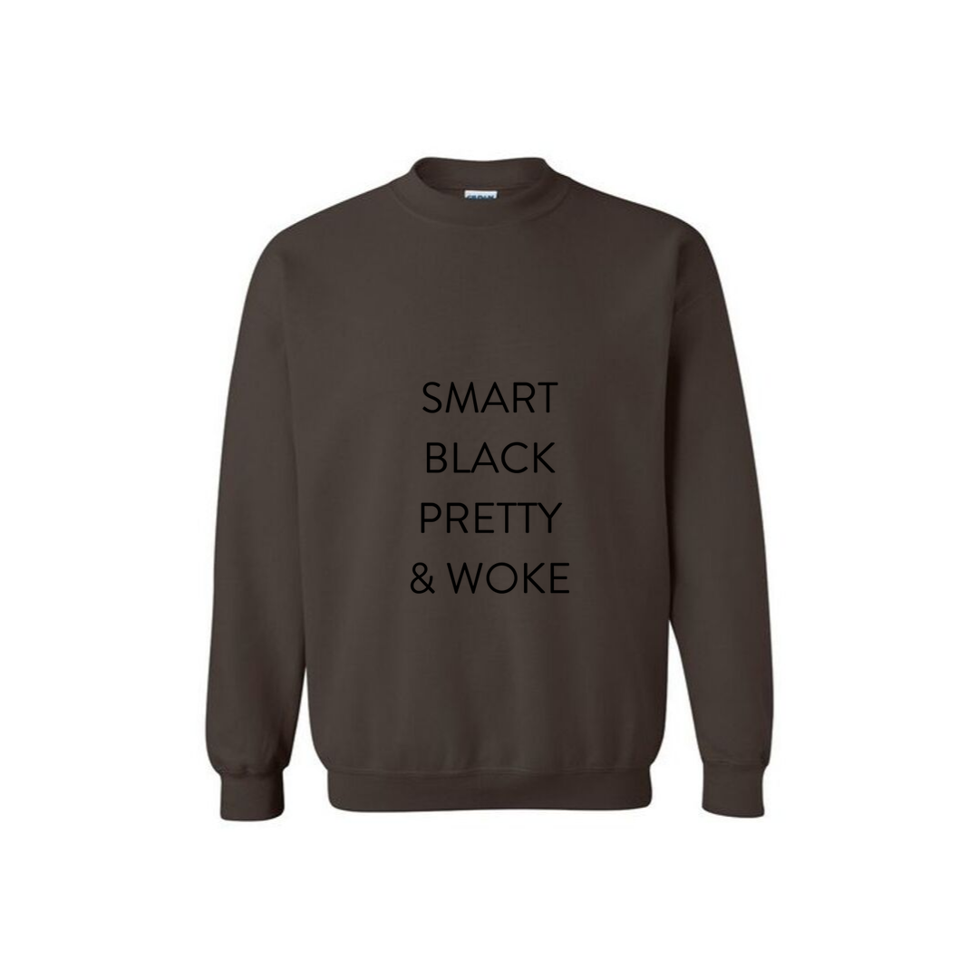 Smart Black Pretty Sweatshirt