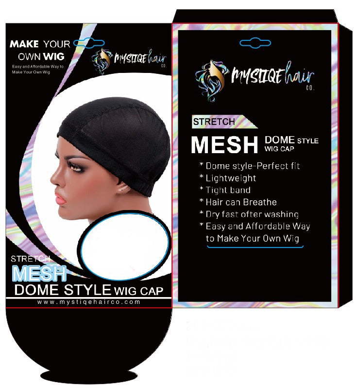 Mystiqe Hair Co. Mesh Spandex Dome Cap