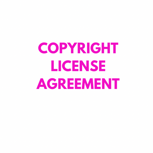 Copyright License Agreement